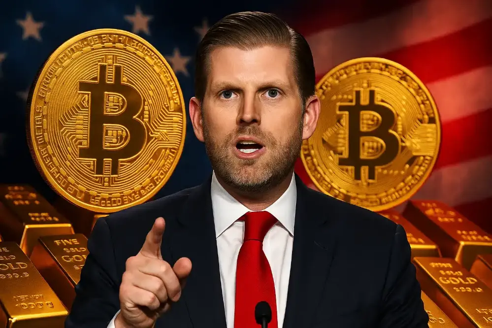 Eric Trump sorprende en Consensus 2025 al declarar su apoyo a Bitcoin como “oro digital”